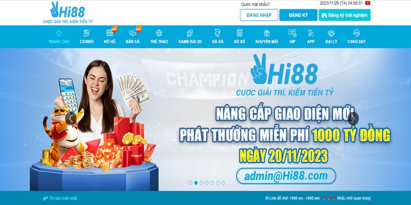 Hi88 gặt hái được danh tiếng với tư cách là một địa điểm cá cược uy tín